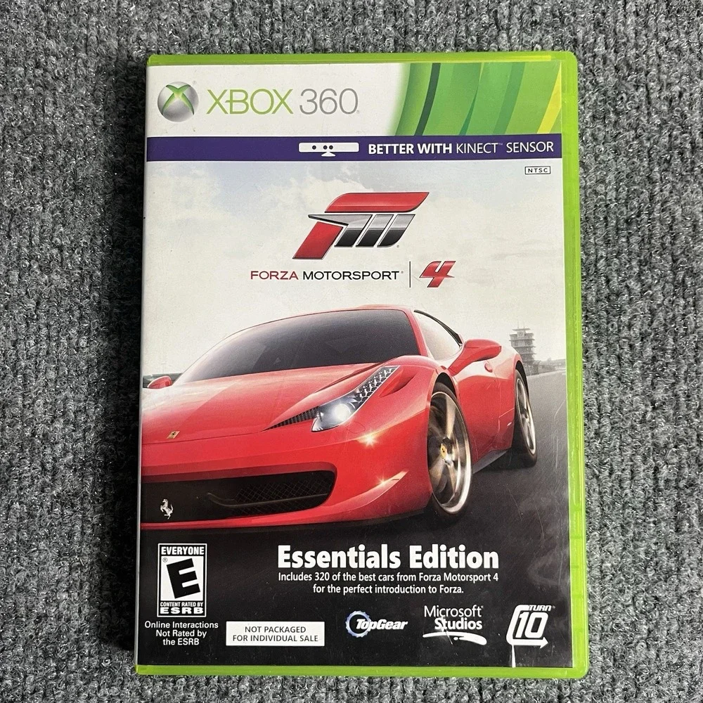 Forza Motorsport 4 Xbox 360 Microsoft Studios Good Condition Working Tested!